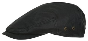 stetson adin waxed flat cap