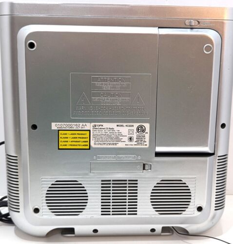 GPX Under Cabinet CD/Radio KC222S Remote & Mounting Hardware MP3 Ready - Picture 4 of 8