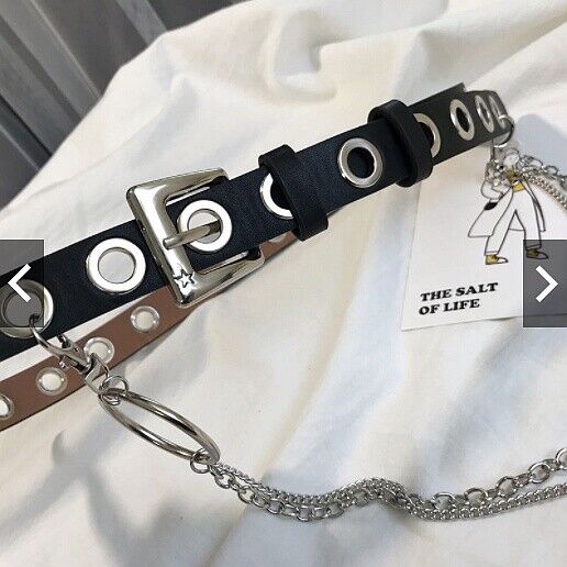 Llife LEATHER CHAIN BELT 販売情報 メンズ | bca.edu.gr