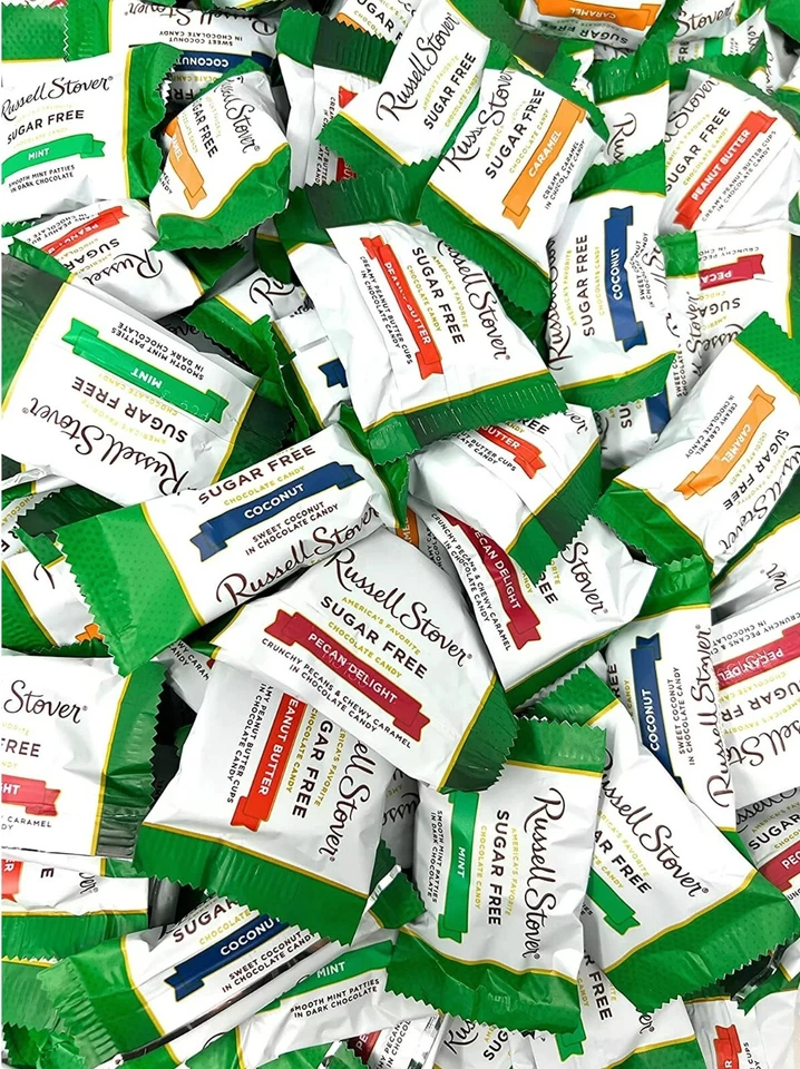 SUGAR FREE RUSSELL STOVER ASSORTED CHOCOLATES BULK VALUE PRICE BAG-LIMITED NOW!! - Image 2 of 4