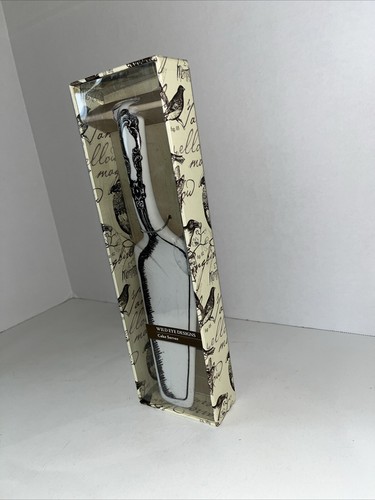 Wild Eye Designs Ceramic Cake Pie Server with Drawn Classic Design Kitchen - Picture 3 of 6
