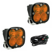 Baja Designs 3" Squadron Pro Factory Amber Driving/Combo Beam LED Lights Pair