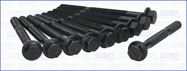 Ajusa 81007600 Zylinderkopfschraubensatz For Alfa Romeo Autobianchi Chrysler FIA-image