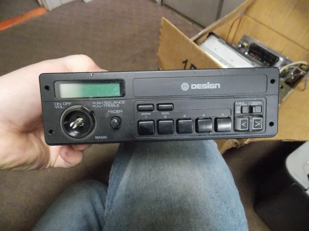VINTAGE VW HEIDELBERG RADIO 165035180- OEM-ORIGINAL-WORKED | eBay