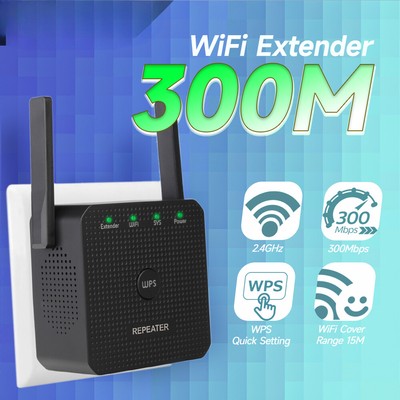 300Mbps Wireless WiFi Repeater WiFi Router 2.4G Access Point WI FI Long Range