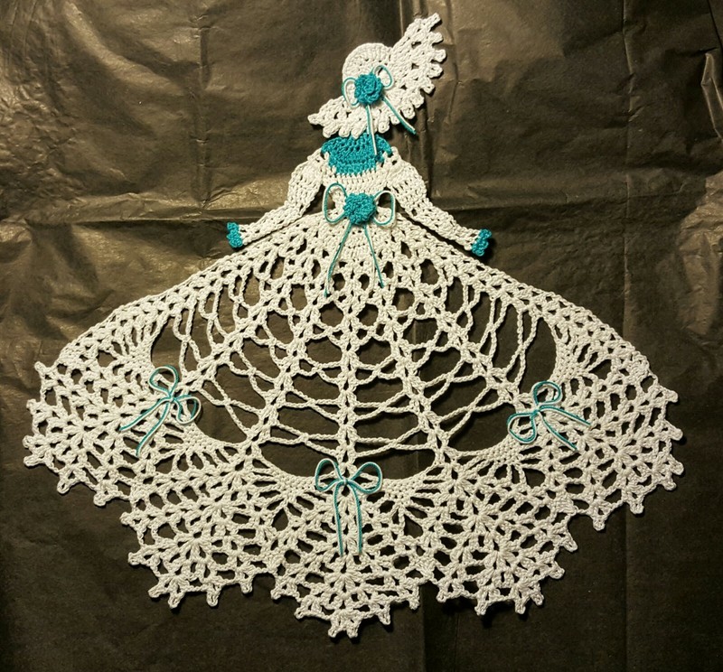 Crochet Crinoline Lady Doily - Ms Frost