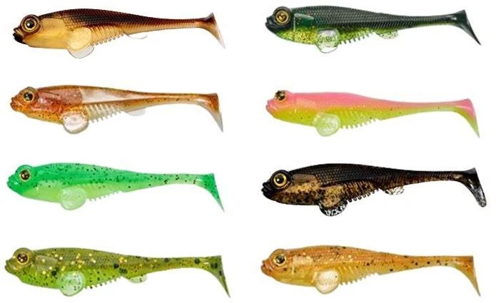 Gunki ROCKSTAR ITB 85 110 Grundel Kaulbarsch Soft Köder Barsch Forelle Hecht