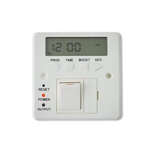 Digital Fused Spur Timer Wall Controller For Electric Heated Towel Rail Radiator
