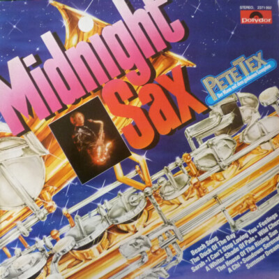 Pete Tex Midnight Sax NEAR MINT Polydor Vinyl LP