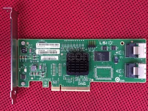 LSI-SAS-3081E-R-3Gb-s-8-Port-SATA-SAS-1068E-Host-Adapter-Controller-Card-PCI-E