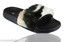 thumbnail 63  - Women's Slip On Size Flat Farrah Rubber Slider Mules Fur Slipper Rihanna Sandals