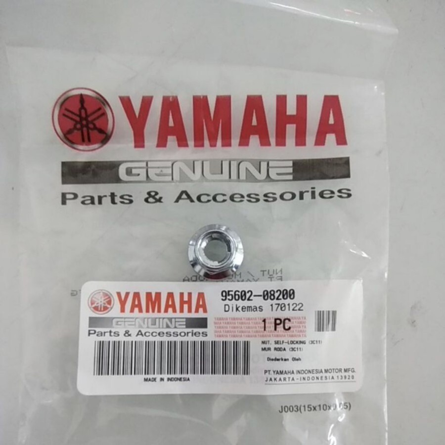 Genuine Parts Yamaha XMAX 300 2018-2024 Exhaust Nut Self Locking