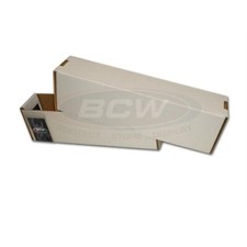 BCW Vault Card Storage Box 1 Row Holds Toploader Screwdown Magnetic Slab Holders