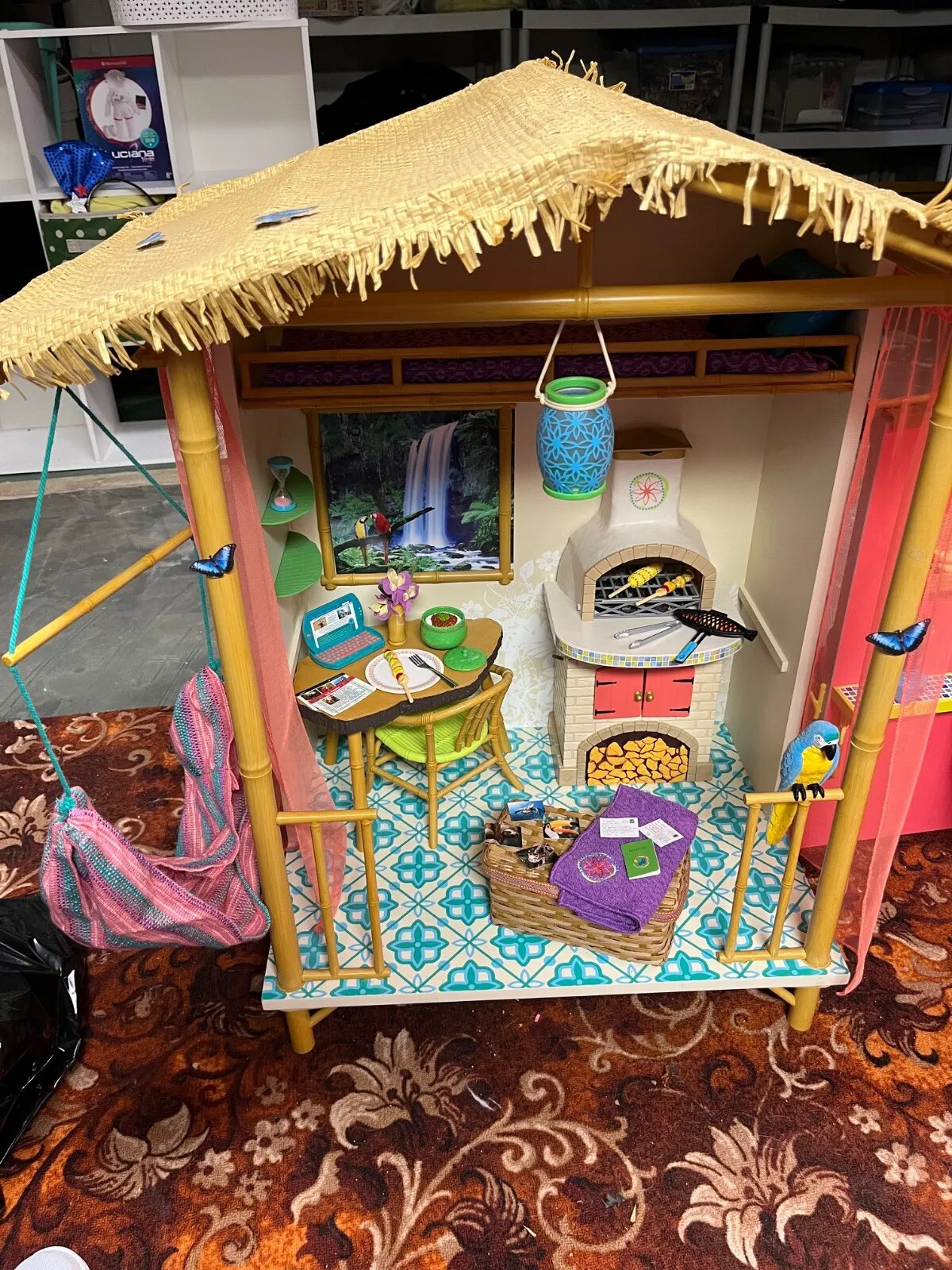 American Girl Doll Lea's Rainforest Hut eBay
