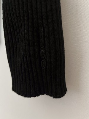 Hugo Boss Men's Black Long Sleeve Crew 