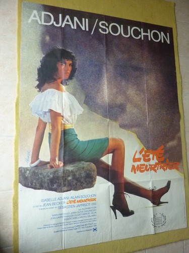 L'été Meurtrier Adjani Souchon affiche movie poster cinema 120x160cm - Photo 2/17