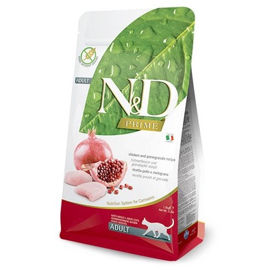 Farmina Natural & Delicious Grain Free Chicken and Pomegranate Adult Cat, 11 ...