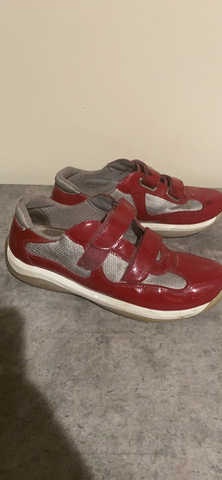 women's prada americas cup sneakers