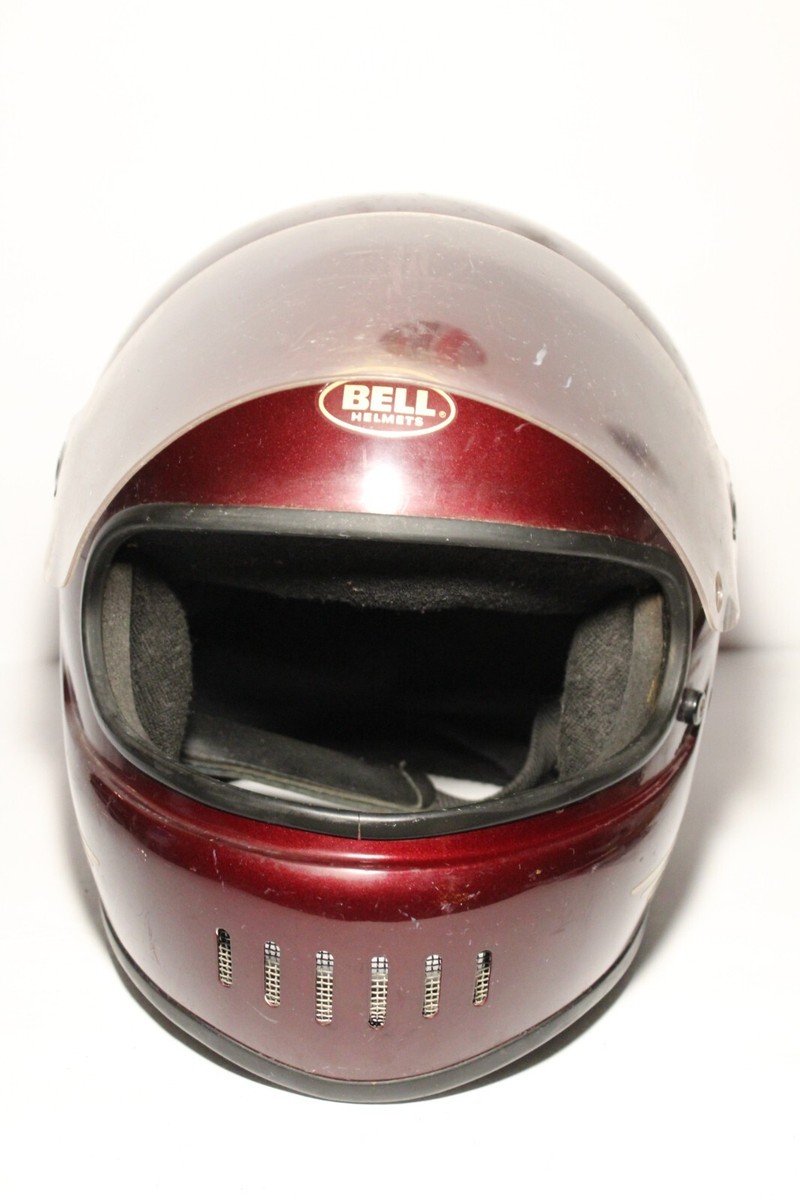 80s Vintage Bell Star Bell Full Face Motorcycle Helmet Size