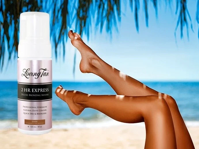 LOVING TAN 2hr Express Self Tan Mousse in Dark *FREE SHIPPING* - Image 2 of 4
