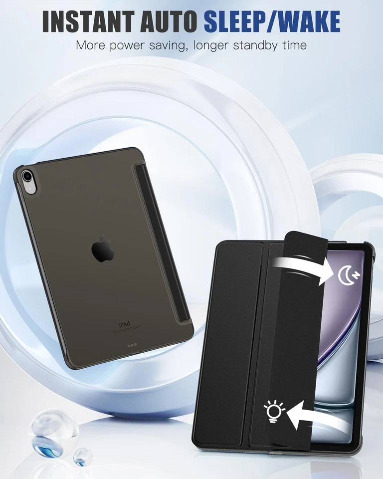 Smart Case for iPad Air 11 Inch M3, M2 2025-24| Air 10.9 Inch 5th/4th Generation - Image 4 of 4