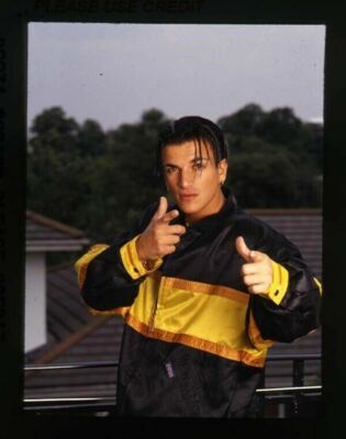Peter Andre 1990's Singer Heart Throb photo shoot Original 2 1/4 Transparency