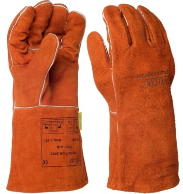Schweißerhandschuhe MAG Schweißhandschuh Weldas 10-2101 Simply Red Gr. L