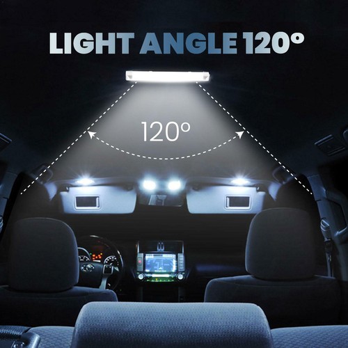 12V Car Van Interior Lights Strip Bar 108 LED Bus Caravan ON/OFF Switch 12 VOLT - Picture 5 of 22