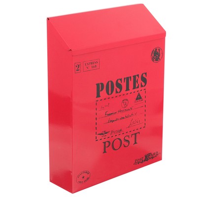  Wall Mounted Mailbox Briefkasten Aus Eisen Büro Wandmontagepostfächer Postfach