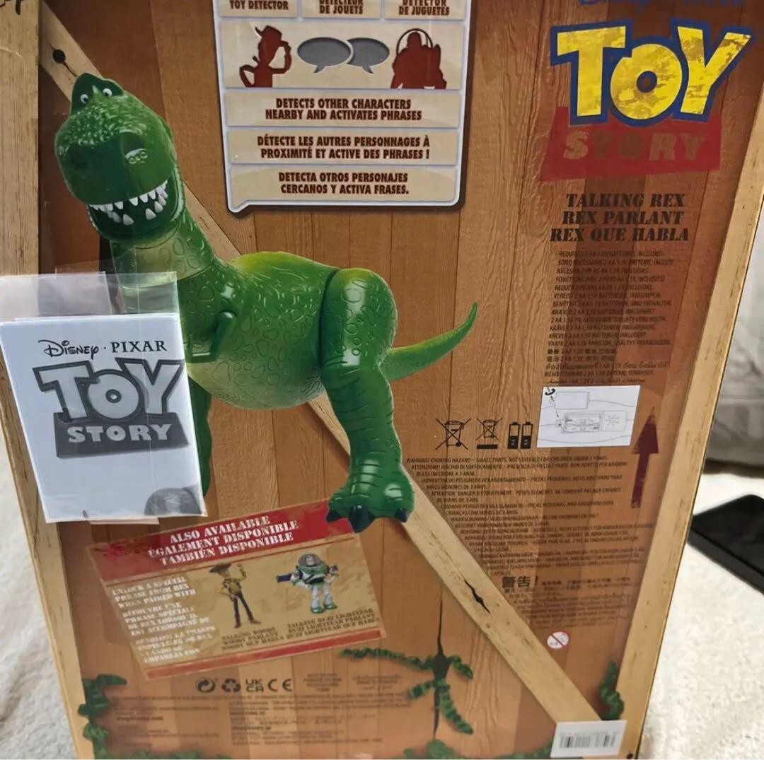 TOYSTORY REX レックス　THINKWAY 初期型　レア NEW TOY STORY COLLECTION REX THE ROARR'N DINOSAUR | eBay
