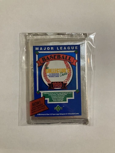 1989 Upper Deck Baseball Foil Pack Possible Ken Griffey Jr Rookie Randy Johnson