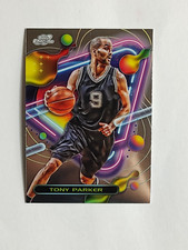 2024 TOPPS CHROME COSMIC TONY PARKER BASKETBALL CARD #114