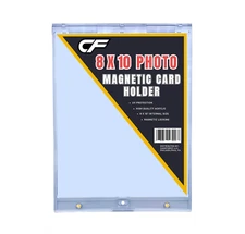 CF 8x10 Photo Magnetic Card Holder 8"x10" - Wall Mountable - Photos, Memorabilia