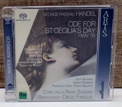 Ode For St. Cecilia's Day HWV 76 - CD - Handel - 47739-8 SACD