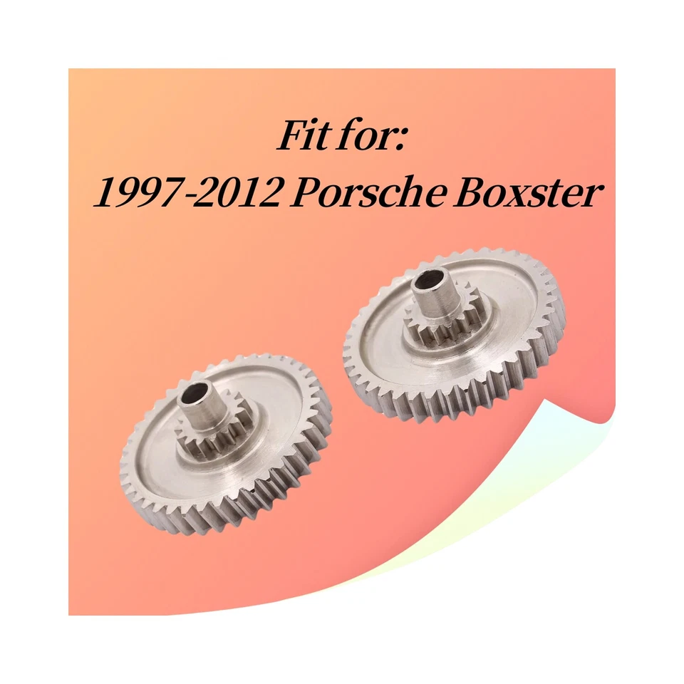 Par de engrenagens de transmissão superior conversíveis de alta qualidade para Porsche Boxster 1997-12 - Imagem 2 de 4