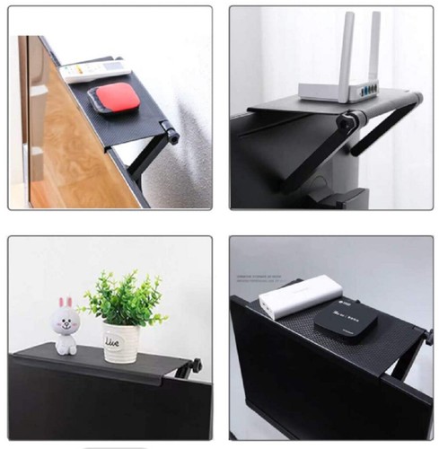 Adjustable TV Computer Screen Top Shelf – Desktop Storage Rack Caddy Organizer - 第 5/6 張圖片