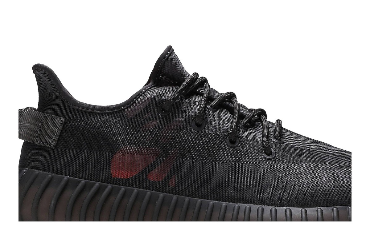 靴 yeezy350 V2 black 26cm Shop Black Mens adidas adidas Yeezy Boost 350 V2 Lace Up