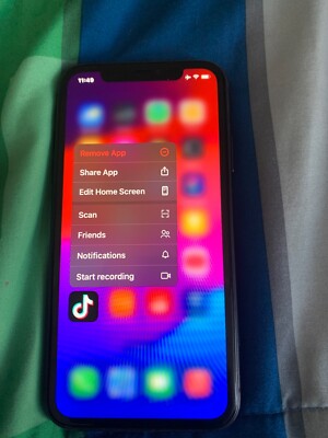 IPhone 11 unlocked with tiktok