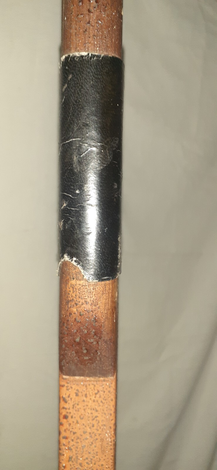 Antique 19 Century England English Wood Longbow Archery Bow Horn Style