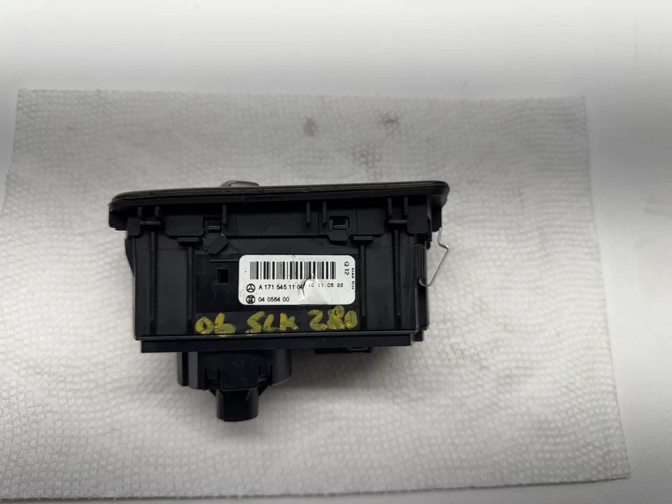 INTERRUPTOR DE CONTROL DE FAROS OE 2004-10 MERCEDES-BENZ SLK280 SLK350 R171 A1715451104 Foto 2 de 4