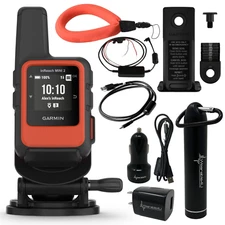 Garmin inReach Mini 2 Marine Bundle Compact Satellite Communicator w/ Power Pack