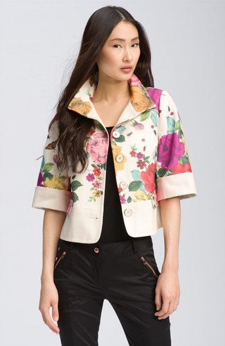 Ted Baker ABBEE Rose Bug Jacke und passende Tasche Gr. 2 UK 10 - Bild 5 von 7