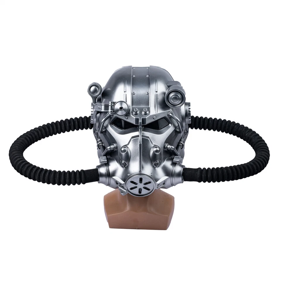 Xcoser Fallout 76 T-60 Power Armor Helmet Cosplay Prop Resin Replica Halloween - Image 2 of 4