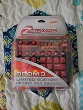 Doom 3 Zboard Limited Edition Gaming Keyset New, Factory Sealed, VHTF