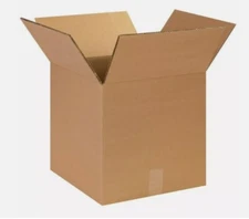 Uline  6 x 6 x 6" Lightweight 32 ECT Corrugated Boxes - 25/bundle