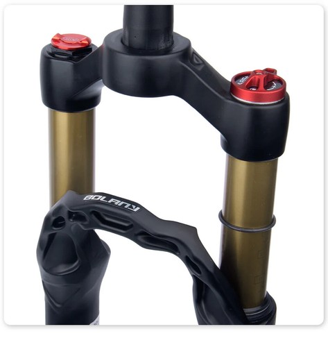 Mountain Bike Front Fork 20 24 Inch Shoulder Control Suspension Air Fork - Picture 4 of 30