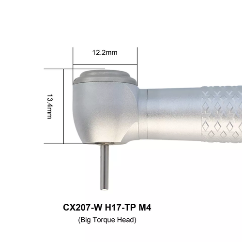 COXO Dental High Speed Handpiece 4 Hole CX207-W Air Turbine Midwest M4 Push - Picture 32 of 61
