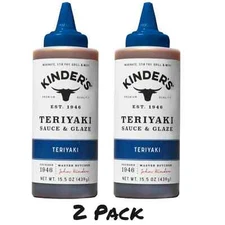 **Fast Shipping** ( 2 Pack ) Kinder's Teriyaki Marinade, 15.5 oz