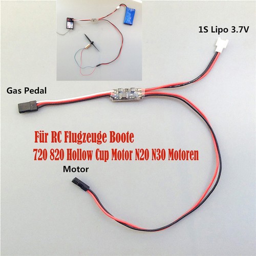 4A Mini ESC Speed Controller für 1S RC Aircraft N20 N30 Motor RC Boot Zubehör
