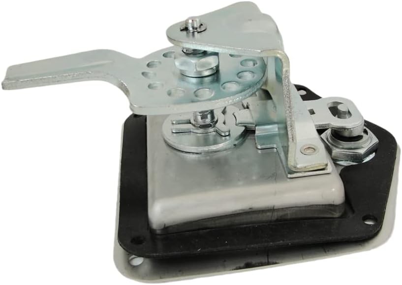 T Handle Latch Rv Truck Door Tool Box Lock Replacement with Keys Gasket 1Pc 